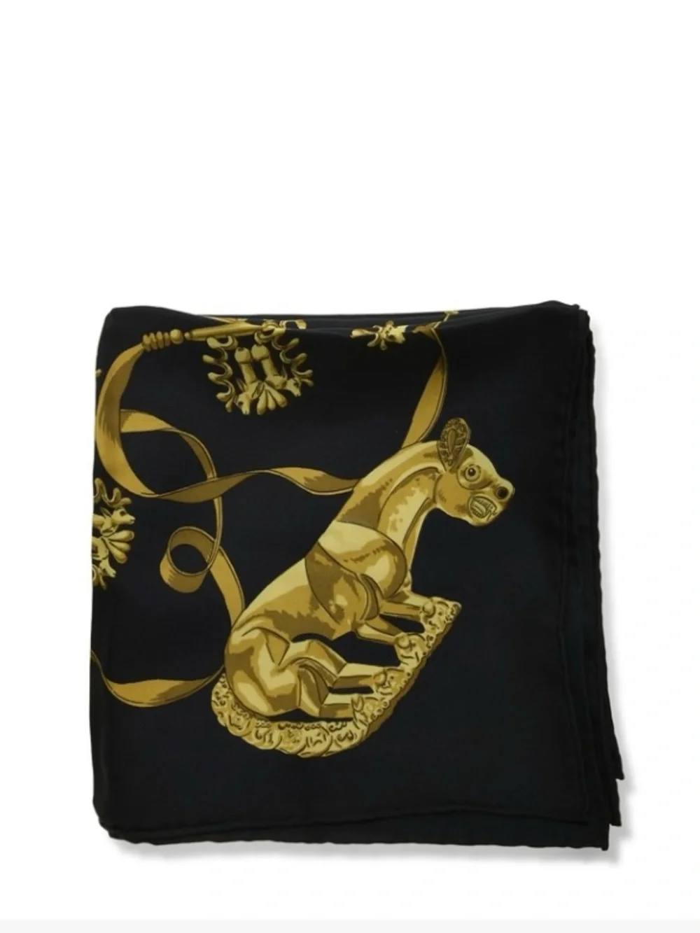 Hermes Silk Scarf